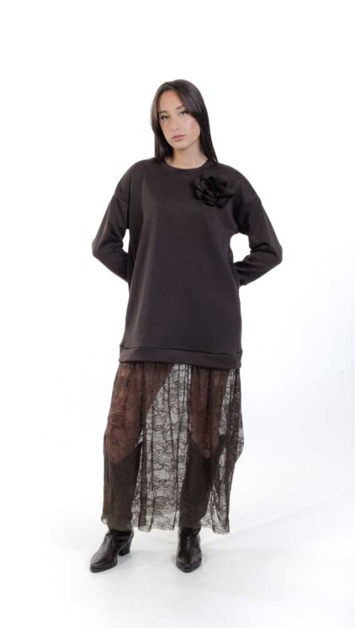 Φόρεμα φουτερ 