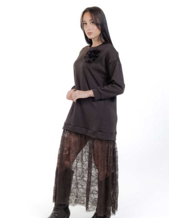 Φόρεμα φουτερ 