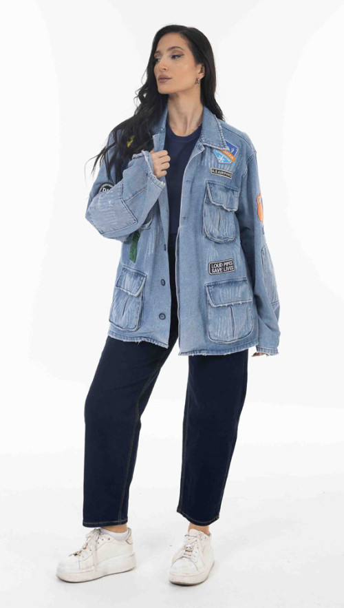 Jacket Denim Oversized 