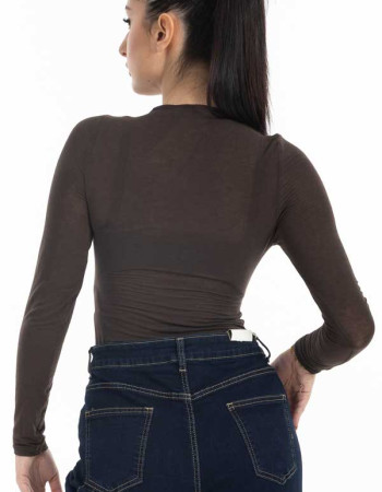 Κορμάκι Lumina σε καφέ 