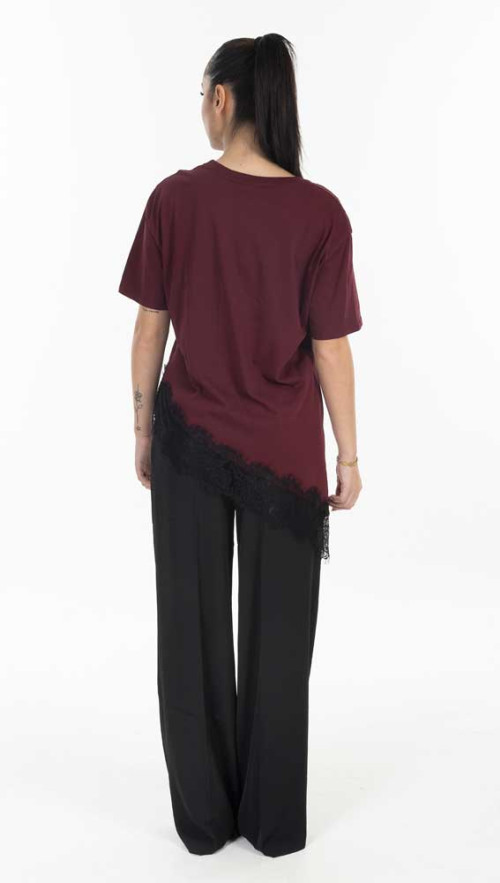 Μπλούζα Lumina με δαντέλα