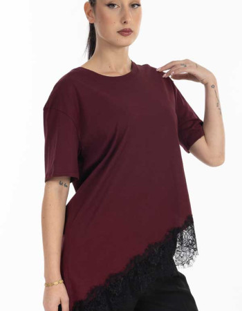 Μπλούζα Lumina με δαντέλα