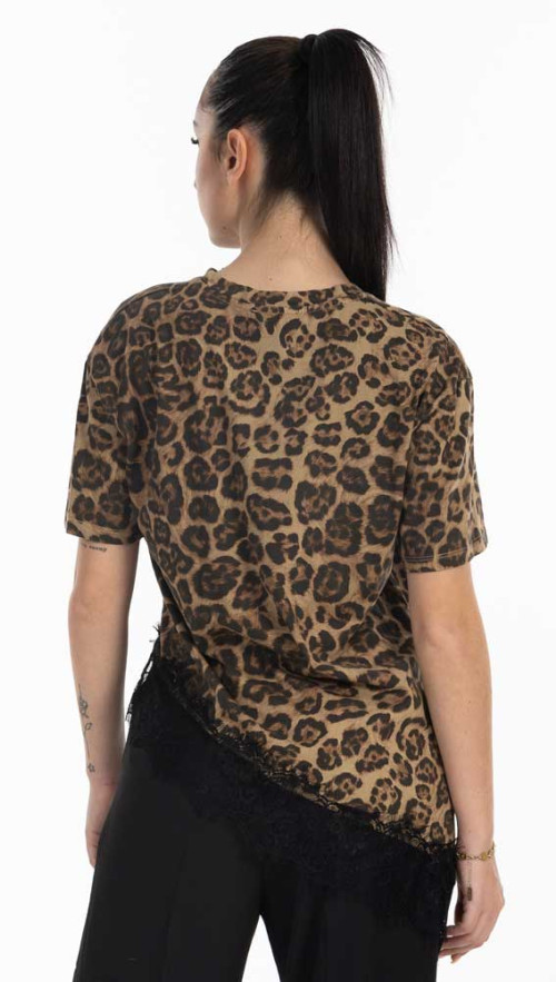 Μπλούζα Lumina με δαντέλα