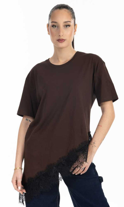 Μπλούζα Lumina με δαντέλα