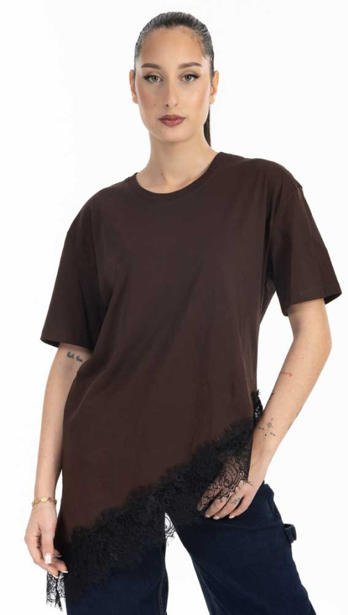 Μπλούζα Lumina με δαντέλα