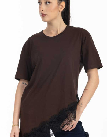 Μπλούζα Lumina με δαντέλα