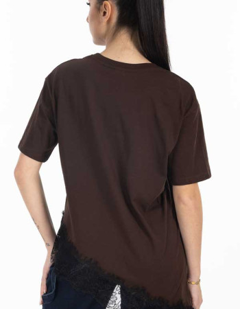 Μπλούζα Lumina με δαντέλα