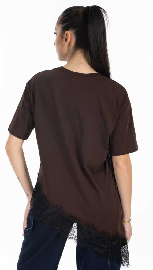 Μπλούζα Lumina με δαντέλα