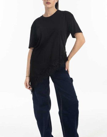 Μπλούζα Lumina με δαντέλα