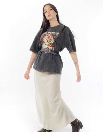 Μπλούζα γκρι με σχέδιο