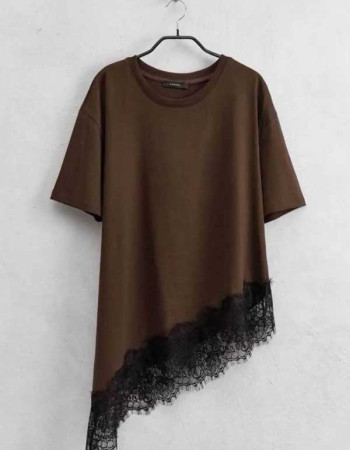 Μπλούζα Lumina με δαντέλα