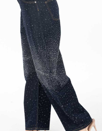 Τζιν παντελονι strass