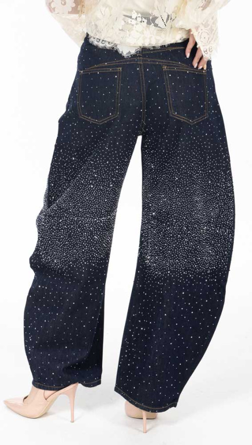 Τζιν παντελονι strass