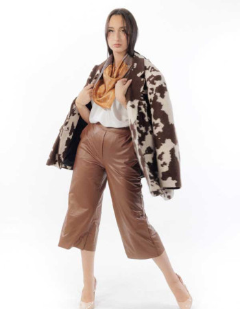 Παντελόνι δερματίνη σαλβάρι 