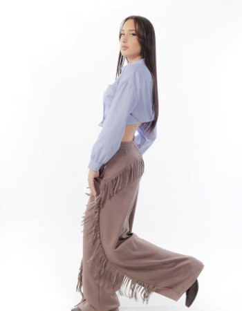 Πουκάμισο Ριγέ μπλε