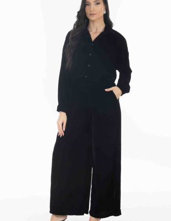 Σετ βελουτέ με ελαφριά γυαλάδα