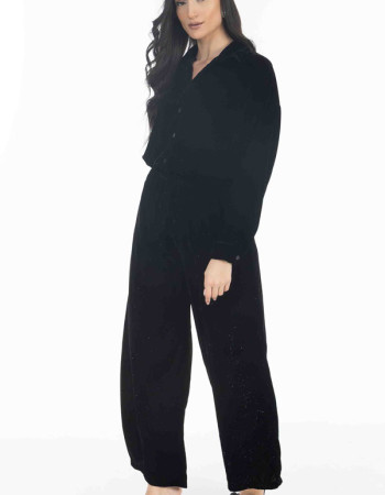 Σετ βελουτέ με ελαφριά γυαλάδα