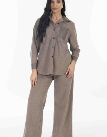 Σετ κοτλέ σε εκρου απόχρωση