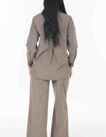 Σετ κοτλέ σε εκρου απόχρωση