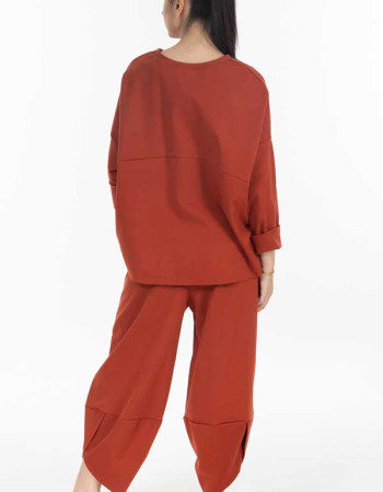 Σετ φόρμας σε πορτοκαλι/οκαί απόχρωση