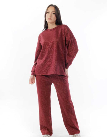 Σετ Φόρμα Μπορντό