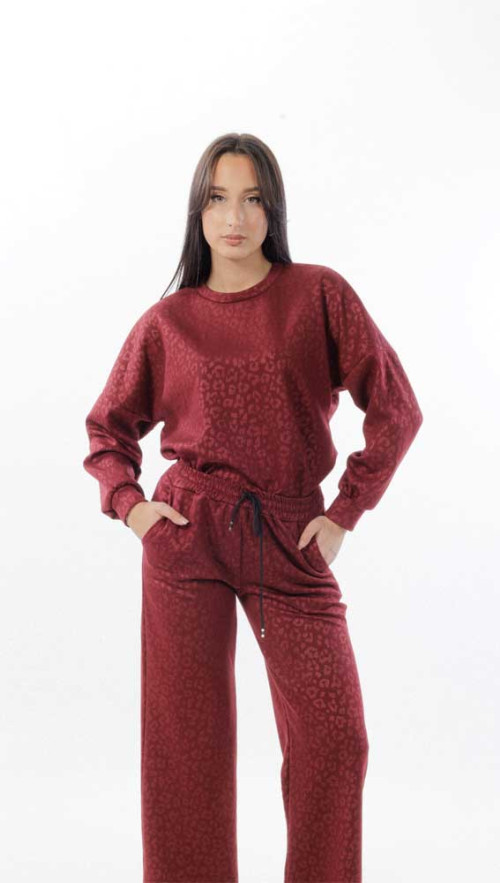 Σετ Φόρμα Μπορντό