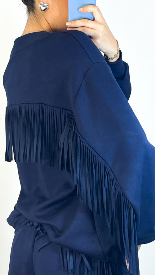 Σετ Lumina μπλε με κρόσια