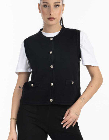 Σετ πλεκτό μαύρο