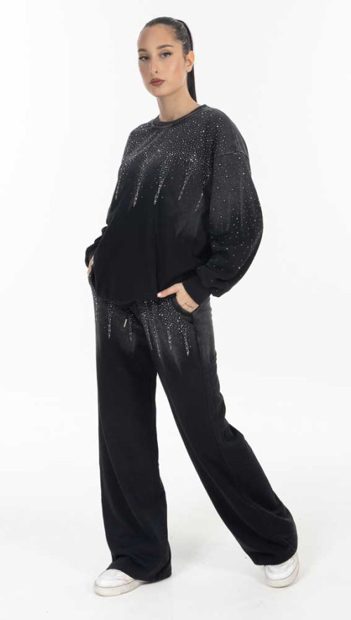 Σετ Φόρμα με στρας 