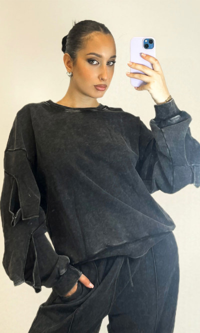 Σετ Φόρμα σε γκρι χρώμα