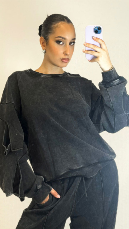 Σετ Φόρμα σε γκρι χρώμα