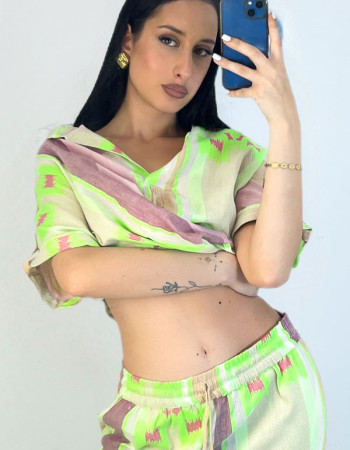 Σετ Neo Πράσινο Μοτίβο