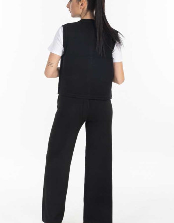 Σετ πλεκτό μαύρο